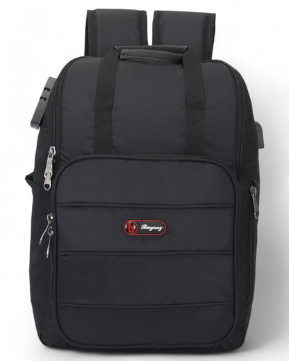 Buyooz Unisex Backpack with USB Charging Port - Up to 15.6 inch laptop