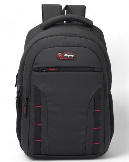 Buyooz Sleek 15.6-Inch Laptop Backpack for Men & Women – 30L Black