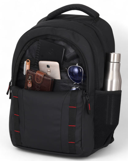 Buyooz Sleek 15.6-Inch Laptop Backpack for Men & Women – 30L Black