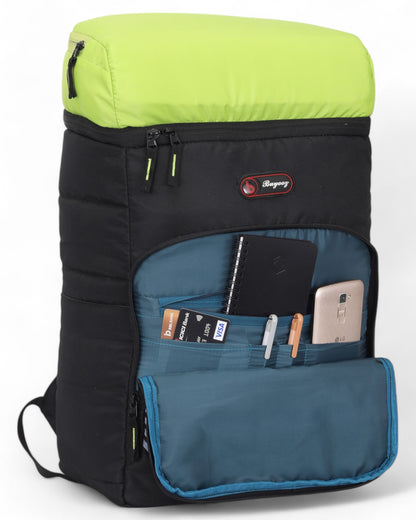 Buyooz Carry Laptop Backpack for Men Women Sleek 15.6-inch Laptop Bag 32L Green