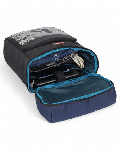 Buyooz Carry Laptop Backpack for Men Women Sleek 15.6-inch Laptop Bag 32L Blue