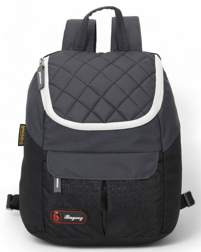 Buyooz Women Black And GreVibe Daypack