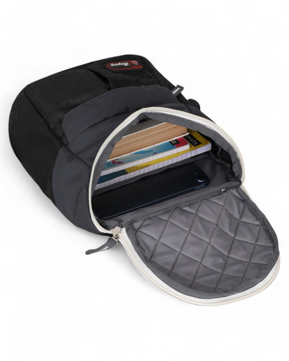 Buyooz Women Black And GreVibe Daypack