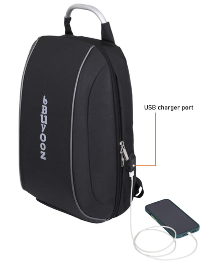 BUYOOZ Anti-Theft Laptop Backpack – Waterproof, USB Charging, Fits 15.6" – Travel & Business Bag
