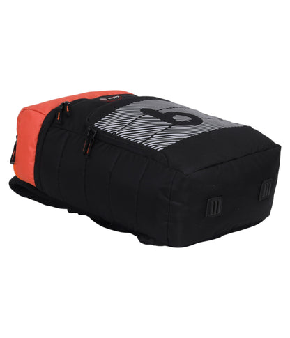 Buyooz Carry Laptop Backpack for Men Women Sleek 15.6-inch Laptop Bag 32L Orange